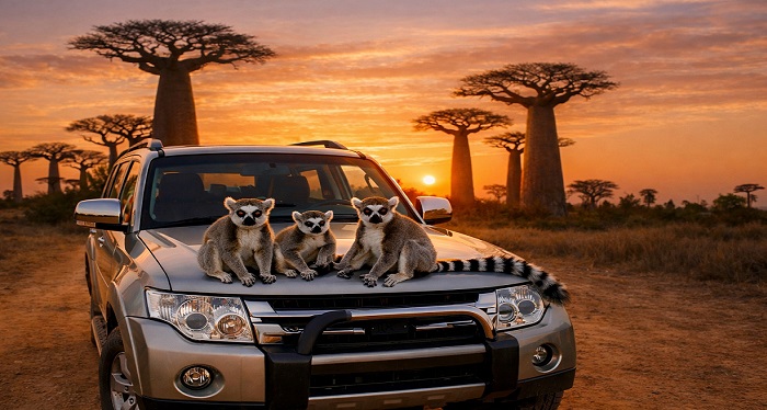 Self drive in Madagascar with cross.mg